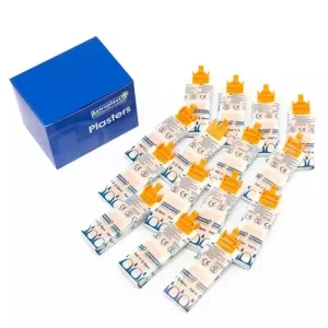 Astroplast Pull 'N' Open Pilferproof Washproof Plasters 7.2cm x 2.5cm (Box 15 x Clip 10)
